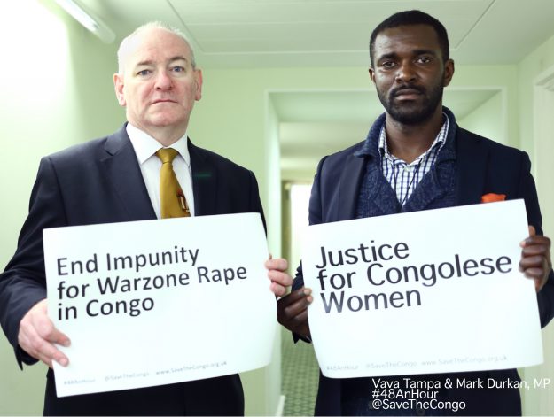 Vava Tampa and Mark Durkan, MP Vava Tampa and Mark Durkan, MP